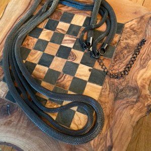 NWOT Double Strand Mesh Necklace